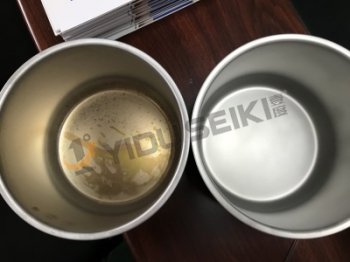 不銹鋼鍋內壁噴砂